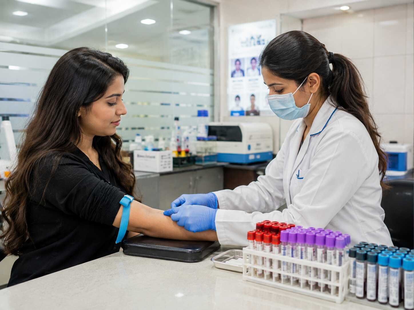 blood test in Dwarka