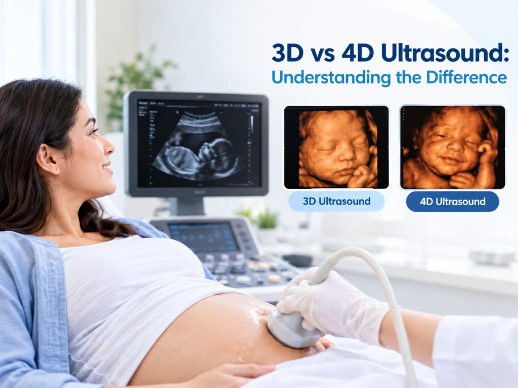3D vs 4D ultrasound